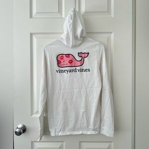 Vineyard Vines Valentines Whale Long Sleeve Shirt Size XL
